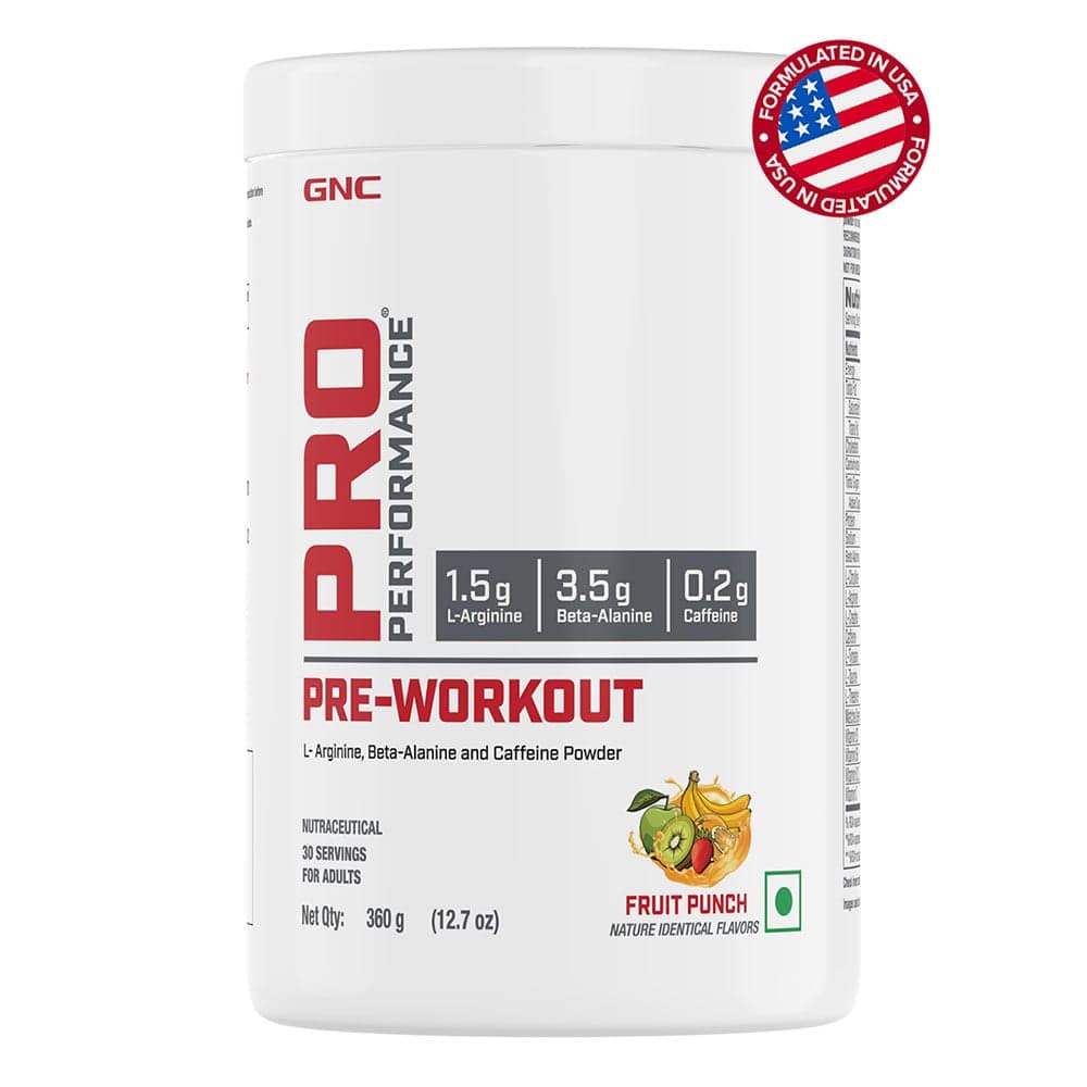 GNC Pro Performance Pre-Workout,  0.79 lb  Fruit Punch