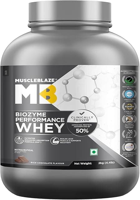 MuscleBlaze Biozyme Gold 100% Whey