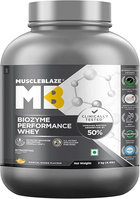 MuscleBlaze Biozyme Performance Whey