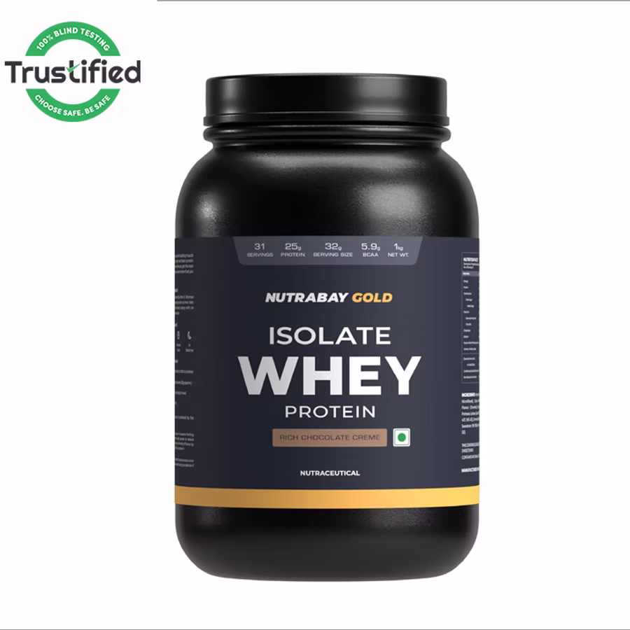 Nutrabay Gold 100% Whey Protein Isolate