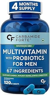 Carbamide Forte Multivitamin Tablet for Men Gym | Multi vitamin Tablet for Men | Multi Vitamin for Mens for Daily Immunity & Energy Support | 120 Tablets