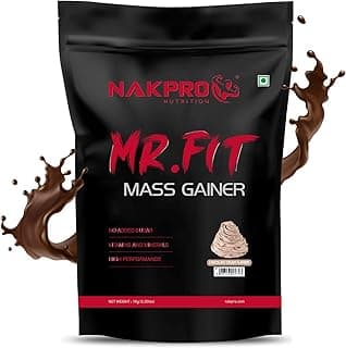Nakpro MR. FIT Super Fast Weight Gainers/Mass Gainers (1 Kg, Chocolate Cream)